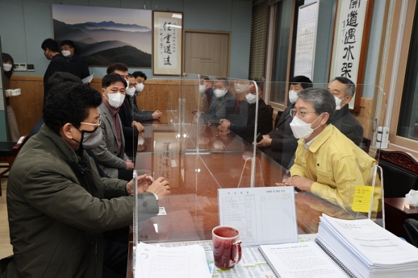 ▲구례군과 구례군체육회가 2024년 열리는 제63회 전남체육대회 유치에 나섰다.(사진제공=구례군)